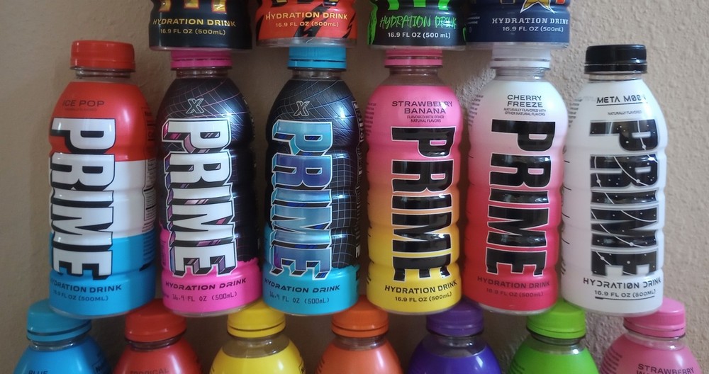 Empty Prime Bottle Bundle (17 Bottles)
