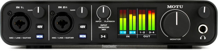 MOTU M4 USB-C Audio Interface