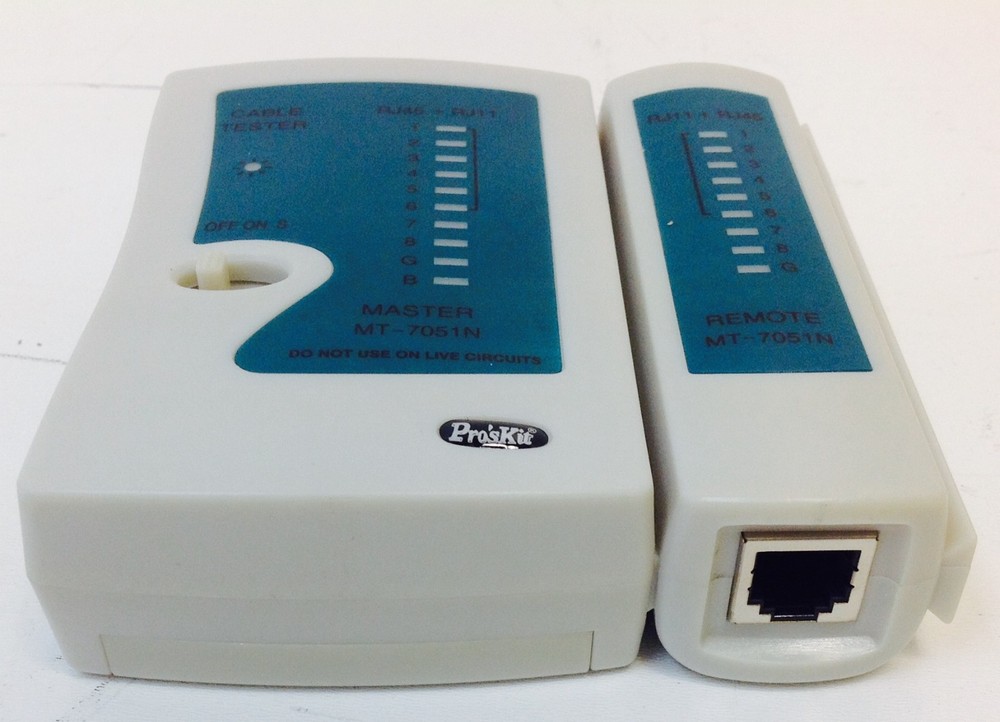 Pro's Kit MT-7051N Multi Modular Cable Tester PREOWNED