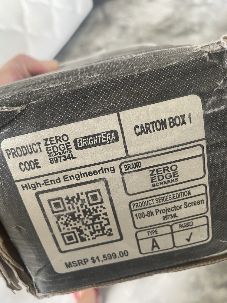 UHDTV Projection Screen 89734L