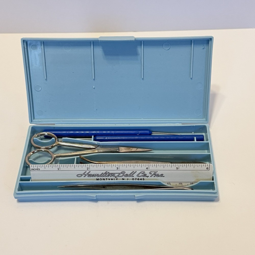 Hamilton Bell Dissection Kit With Blue Case