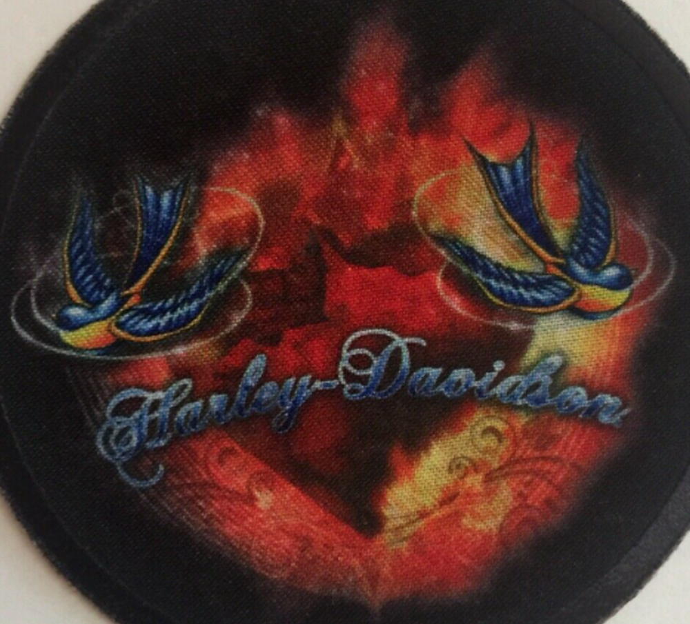 Harley Davidson Rare Bluebird Patch & Bonus Patch