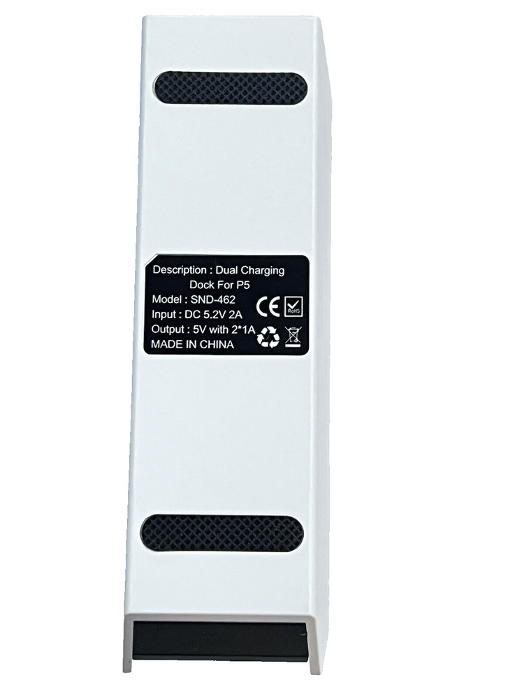 Charging Stand for PS5 Wireless Controller Mimd Dual SND-462A).