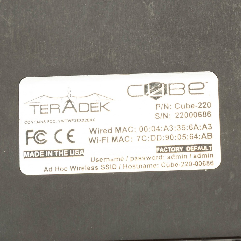 Teradek Cube-220 1 Channel HDMI Encoder (Built-in Wi-Fi) - SKU#1570938