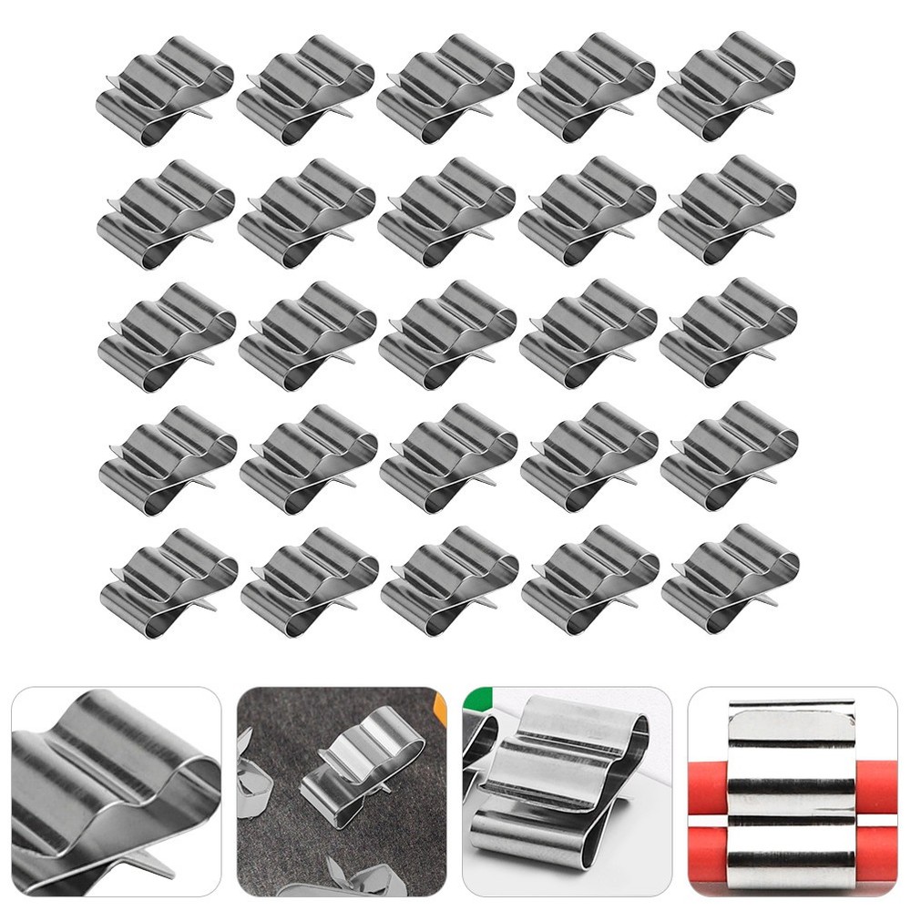 50pcs Practical Trailer Wire Clips Trailer Frame Wire Clips Cable Clips