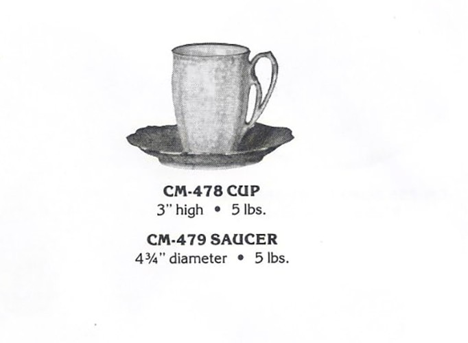 Cole's CM-478 Cup 3" High Ceramic Mold