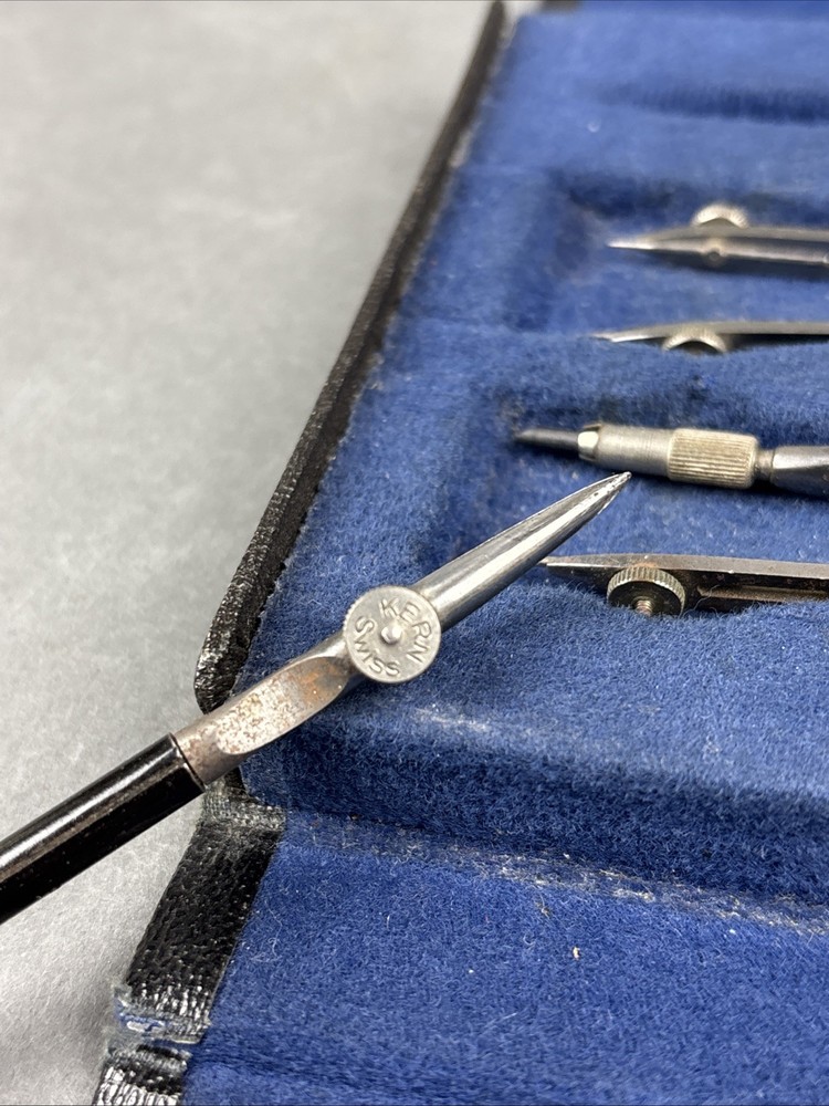 Kern Aarav Drafting Set Tools in Case Swiss B H Elliot Engineering