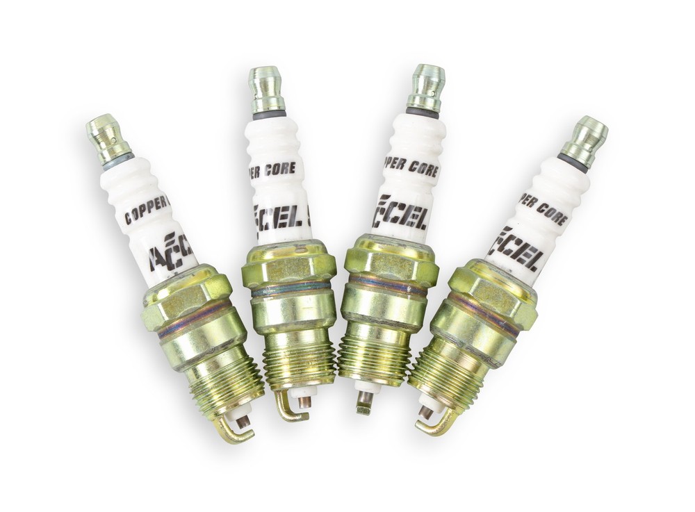 8199 ACCEL HP Copper Spark Plug - Shorty