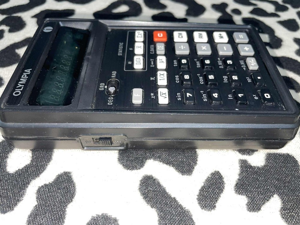 Olympia CD 90 SIGMA 1976 Calculator Fully working ( Read Description)