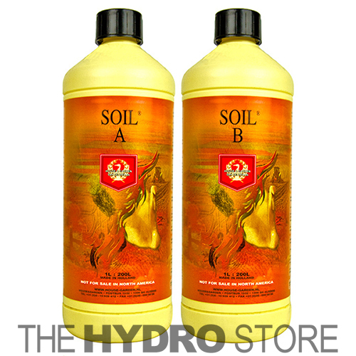 House & Garden Soil A & B Set 1 Liter - Nutrient hydroponics