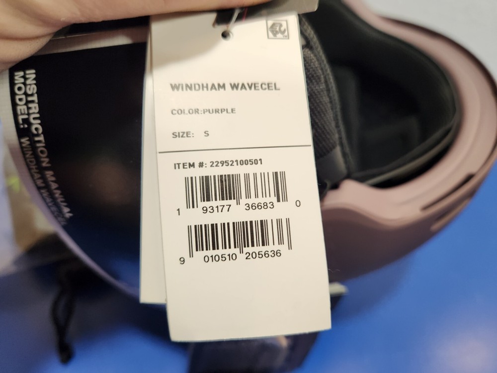 Anon Windham WaveCel Snow Helmet - S Small 52-55 Purple NO BOX