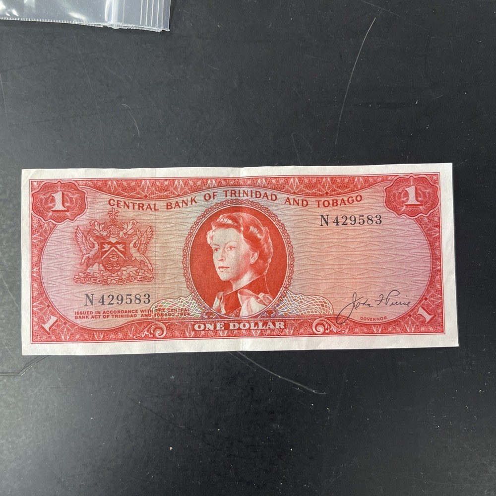 TRINIDAD & TOBAGO 1964 $1 Note