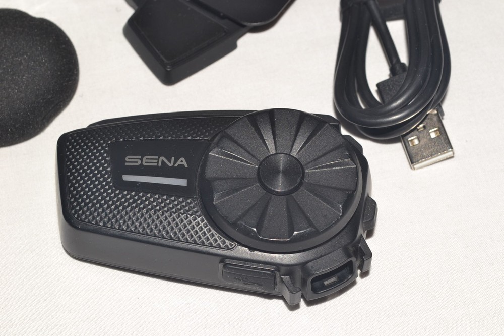 SENA Spider ST1 Motorcycle Mesh Communication System COMPLETE OPEN BOX/UNTESTED