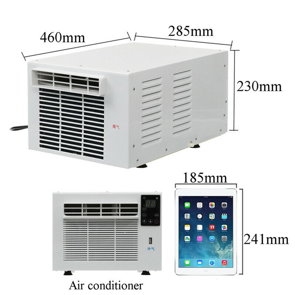 Portable 1100W Refrigerated Air Conditioner Cooler & Warmer With Timer Remote US