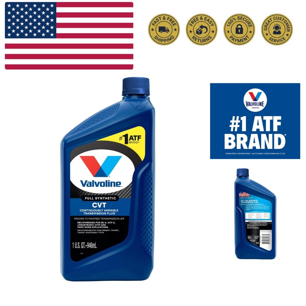 CVT Full Synthetic Continuously Variable Transmission Fluid 1 Quart
