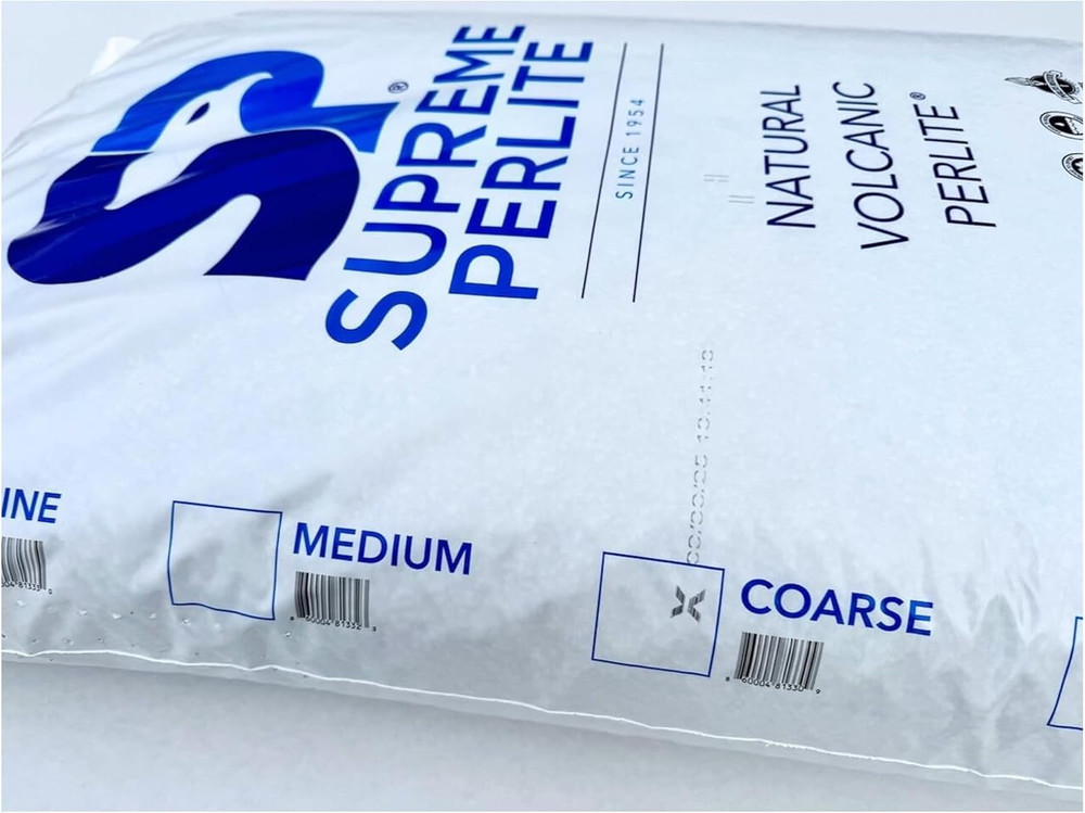 Supreme Perlite Super Coarse Horticultural Grade Expanded Perlite – 4 Cubic Foot