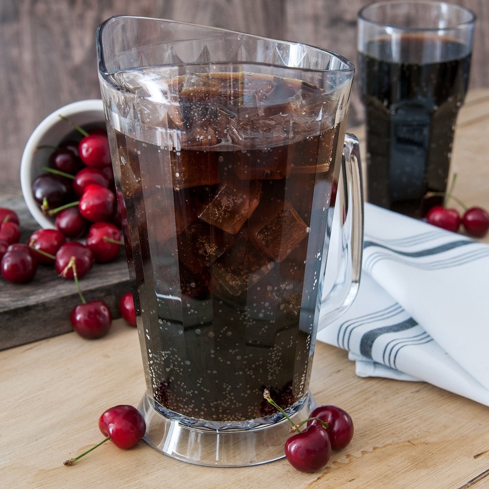 Crystalite Tall Pitcher Rounded Pitcher for Restaurants, Catering, Kitchens, ...