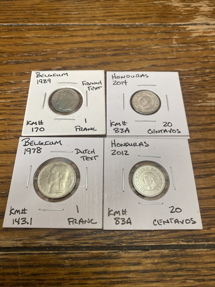 lot of foreign coins
