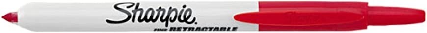 Sharpie 36702 Retractable Marker Red