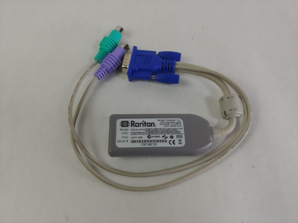 New Raritan P2CIM-APS2 PS2 KVM Switch Module CIM Automatic Skew P2-EUST