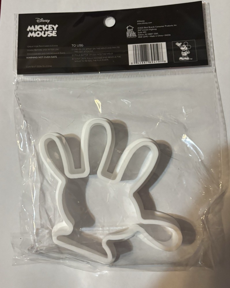 Mickey Mouse Silicone Breakfast Mold