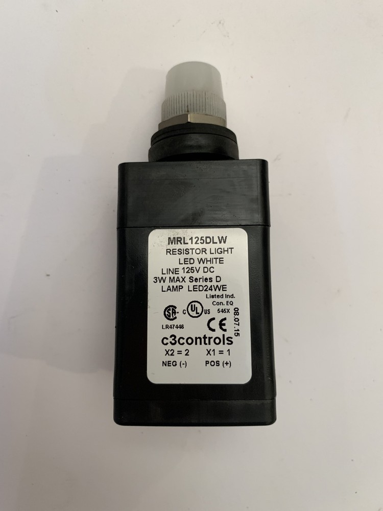 C3Controls MRL125DLW Resistor Light LED White