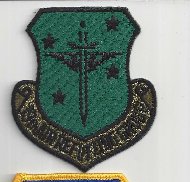 PATCH USAF 19TH  AIR REFUELING GROUP  AREFG ROBINS AFB