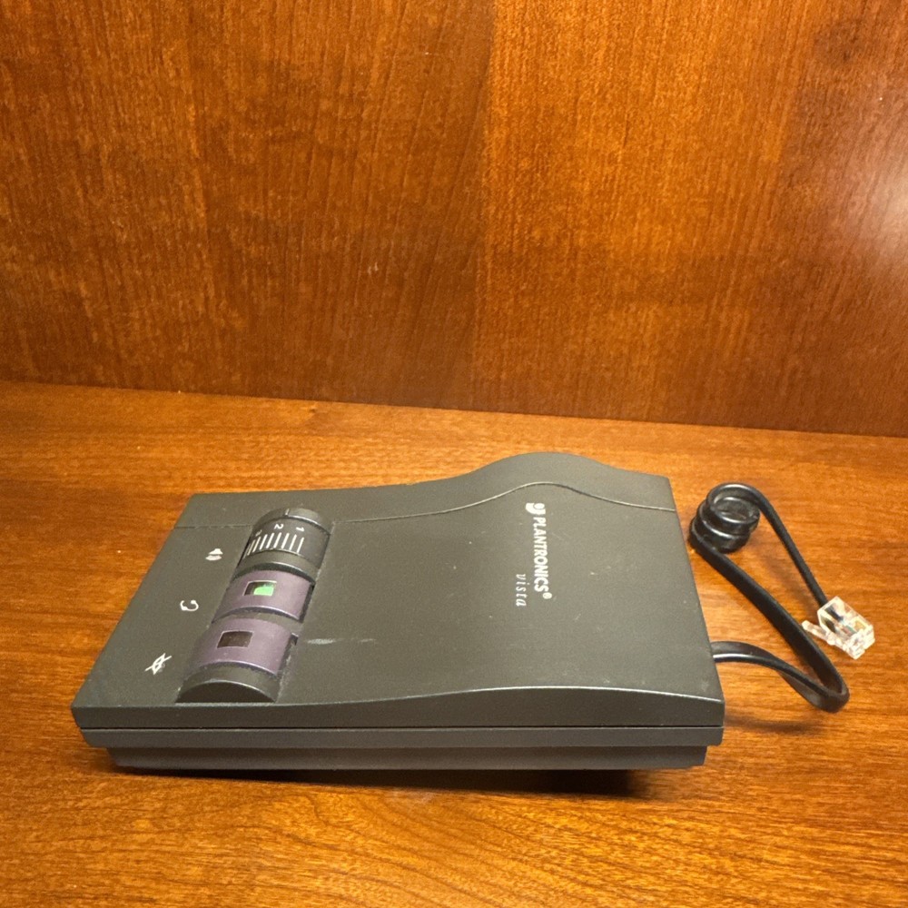 Plantronics M12 Sound Amplifier Sound Innovation Headset Amplifier Untested