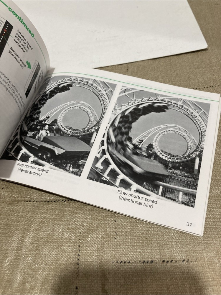 Nikon FG Instruction Manual, Original c1982