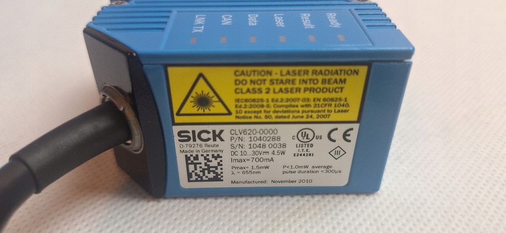 SICK CLV620-0000 Fixed Mount Barcode Scanner 1040288