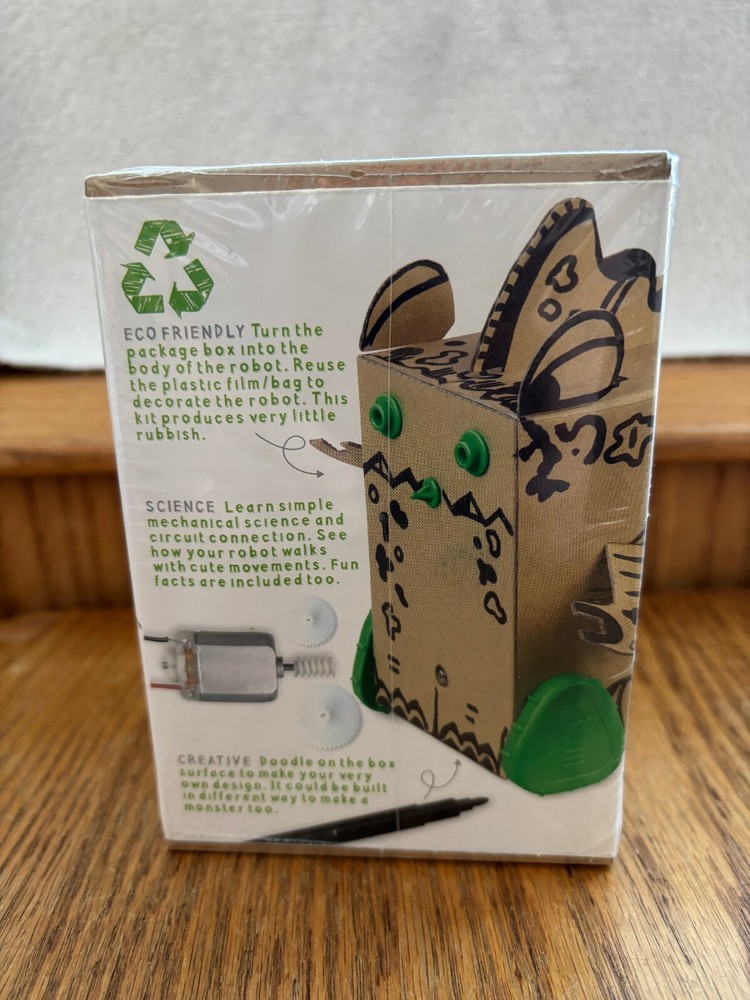 BOX ROBOT 4M GREEN SCIENCE SEALED NEW