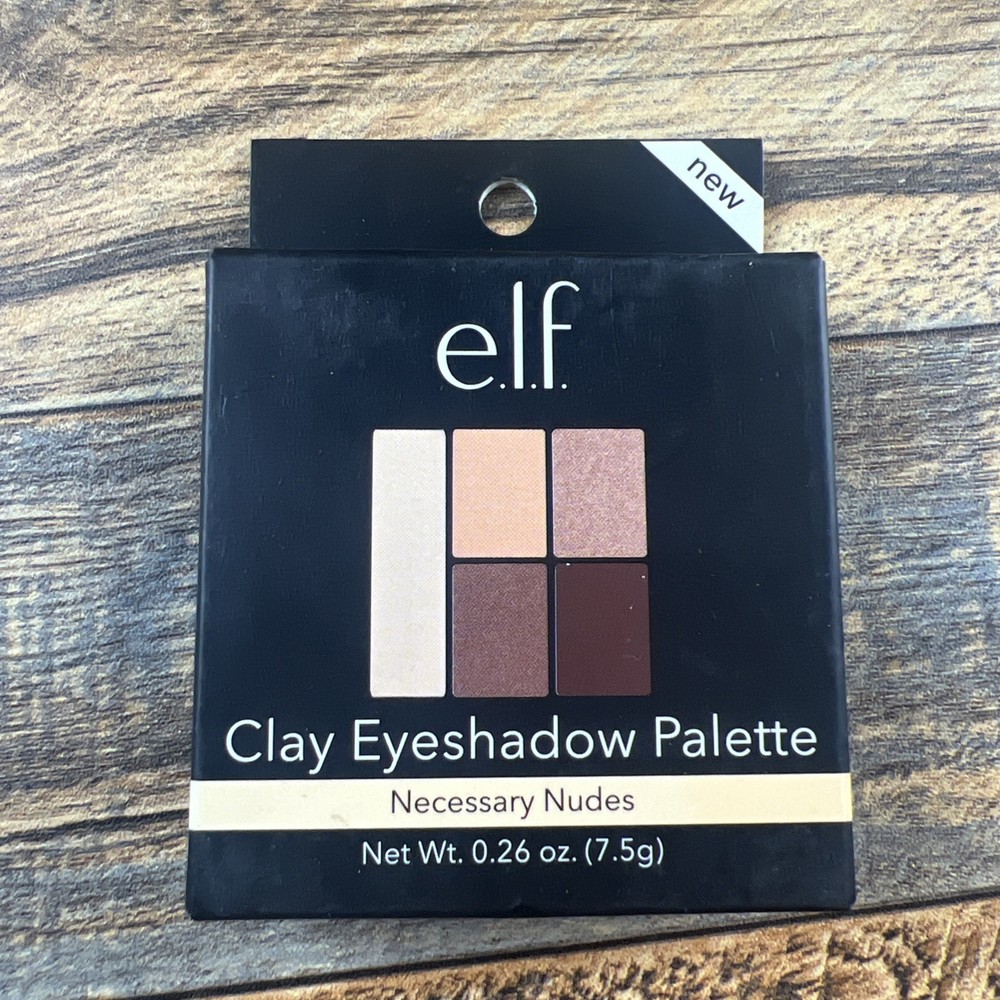 Elf Clay Eyeshadow Palette Necessary Nudes 81921