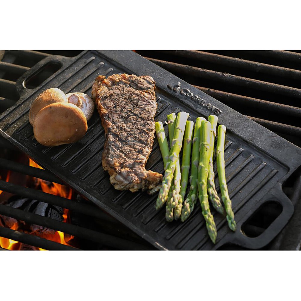 Coghlan's Camping Cast Iron Griddle - Black