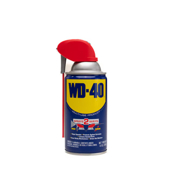 WD-40 Multi-Use Spray 8 oz Smart Straw Lubricant Rust Remover Protectant