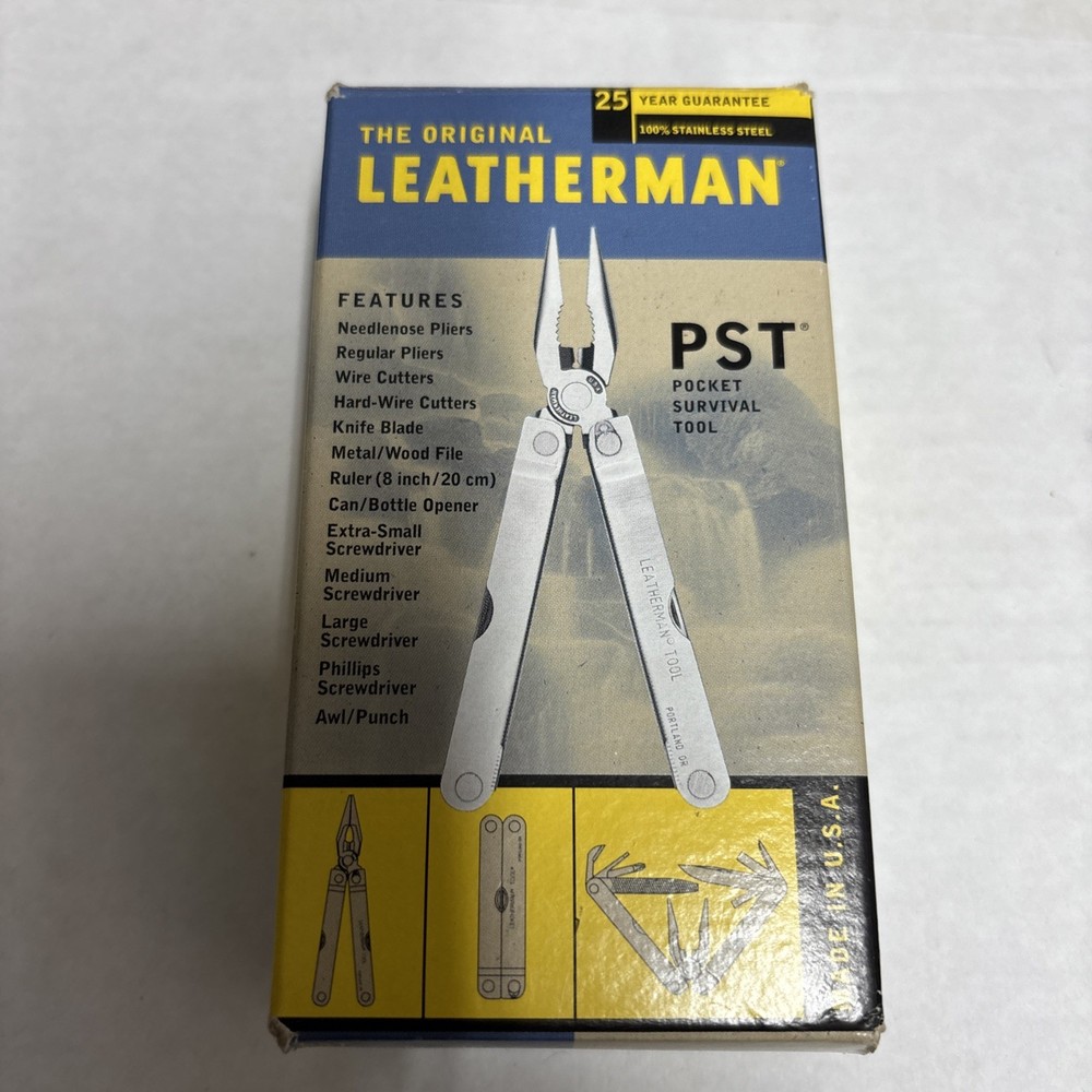 Leatherman Multi-Tool Vintage 2000 Original Box Excellent Condition PST
