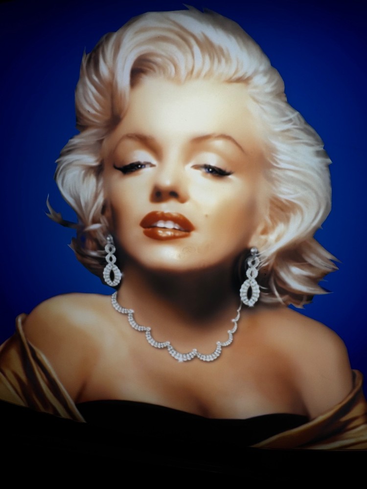 Marilyn Monroe SLOT MACHINE TOPPER LIGHTED