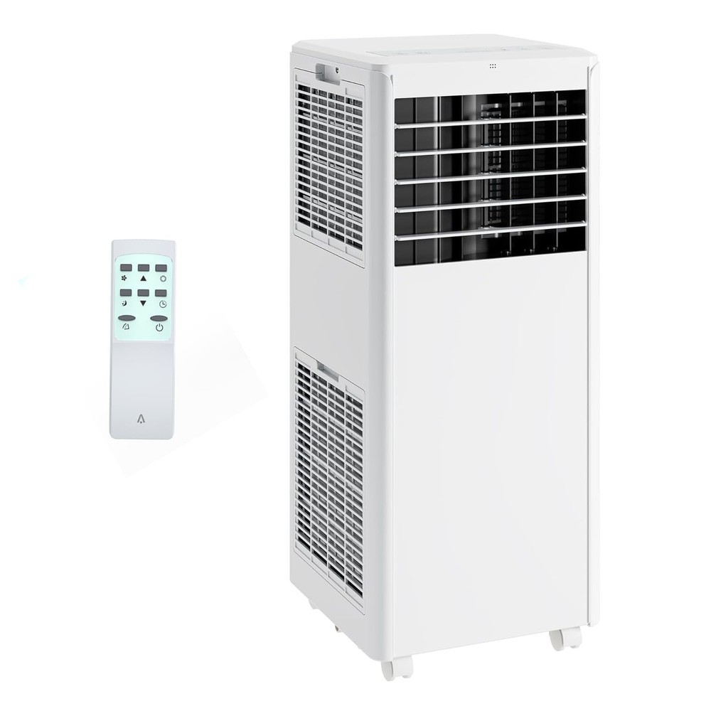 Portable Air Conditioner 8000 BTU 3in1 AC Cooling Dehumidifier with Remote Timer