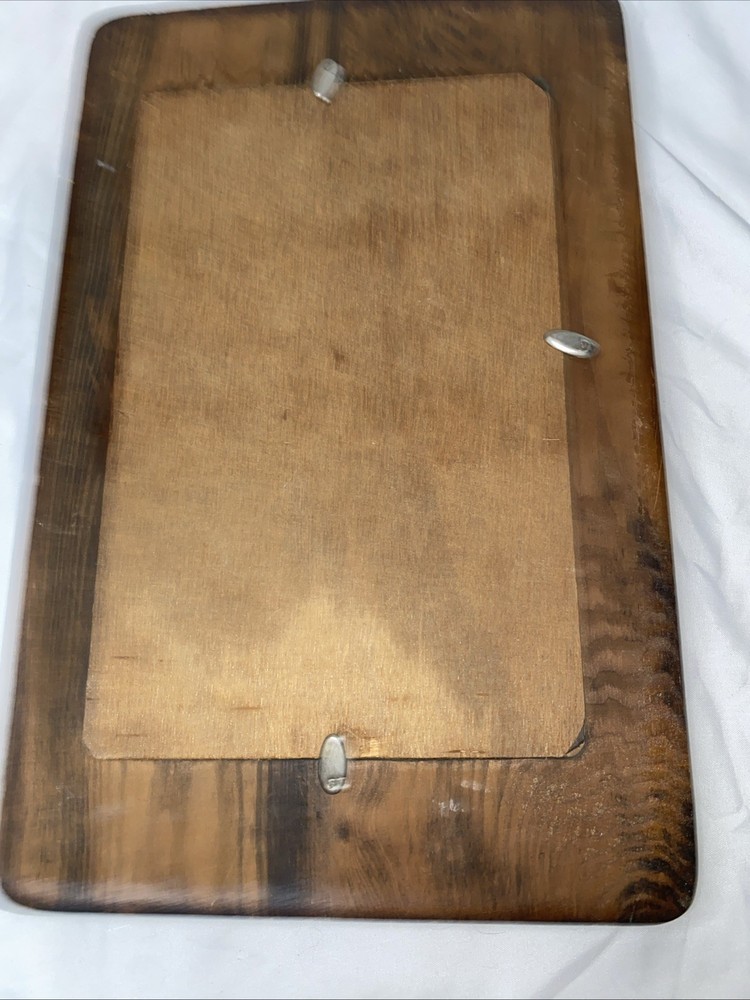 Vintage Wooden Mirror
