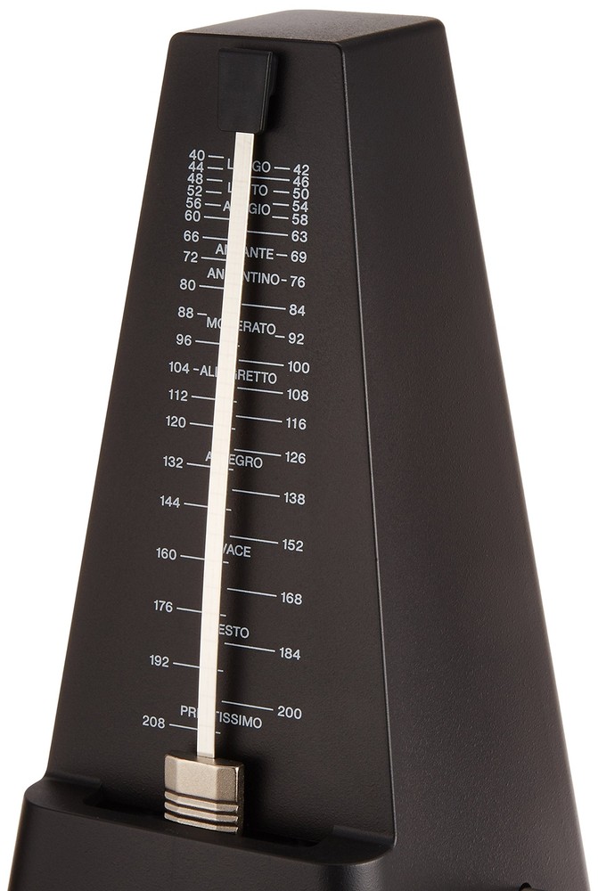 YAMAHA metronome black MP-90BK classic triangular pyramid style Mainspring drive