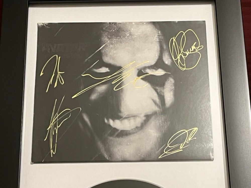 AVATAR BAND SIGNED & FRAMED DANCE DEVIL DANCE CD DISPLAY AUTOGRAPH COA