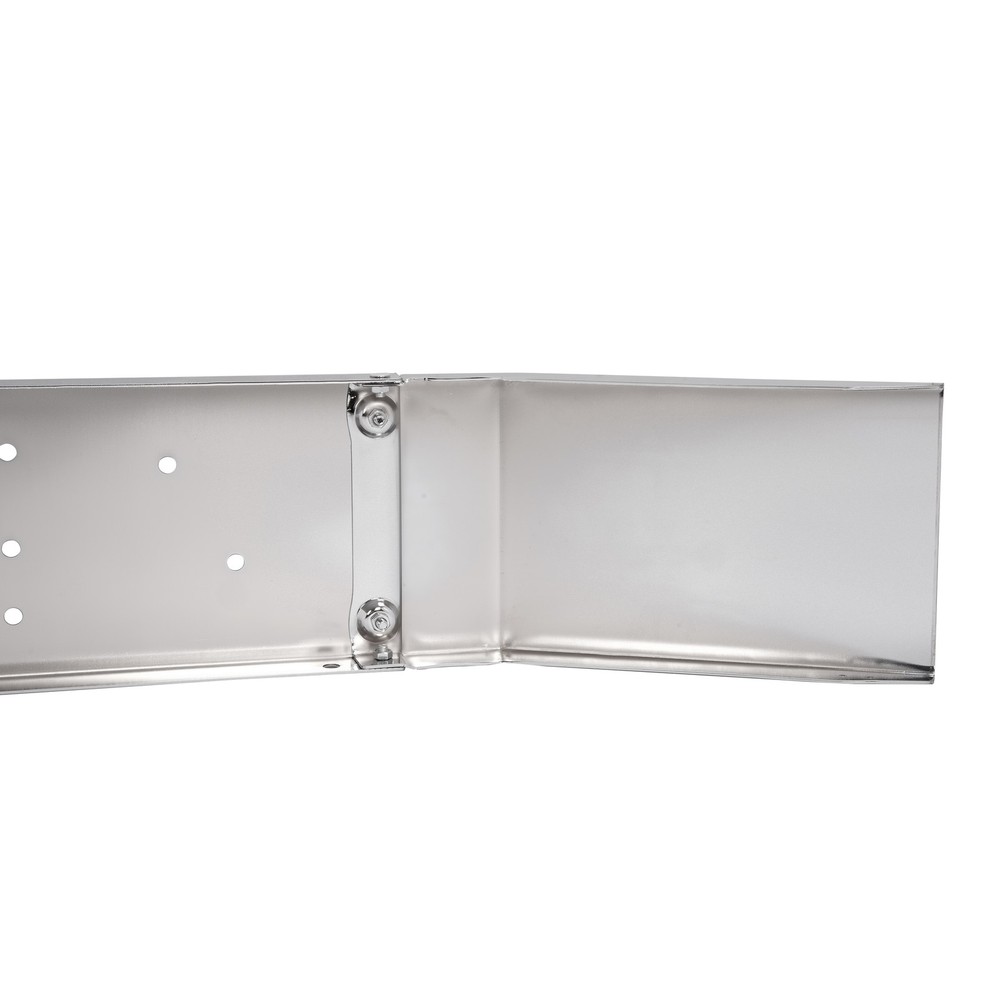 For Mack RD688S/RD6900S 81-04 10" Chrome Front Bumper W/ Triangular Bolt Pattern