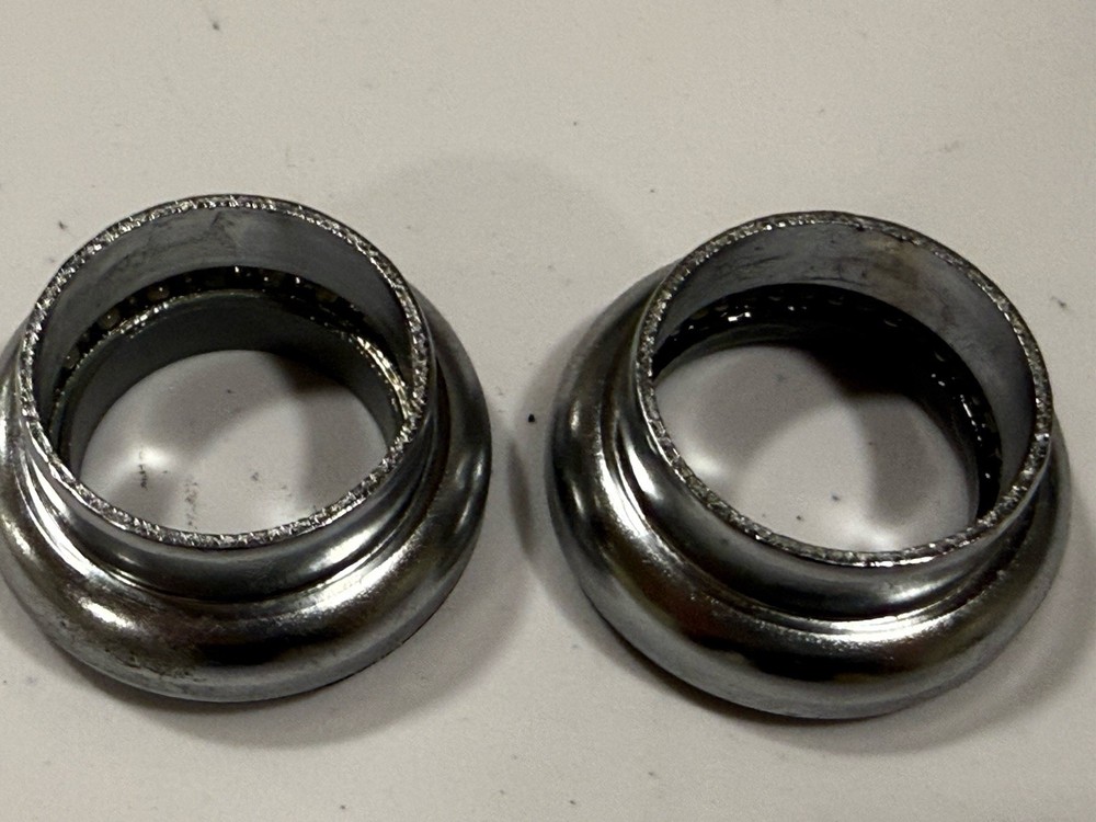 1 1/8” headset threadless Steel Basic Silver Take Off 1 1/8 Top And Bottom