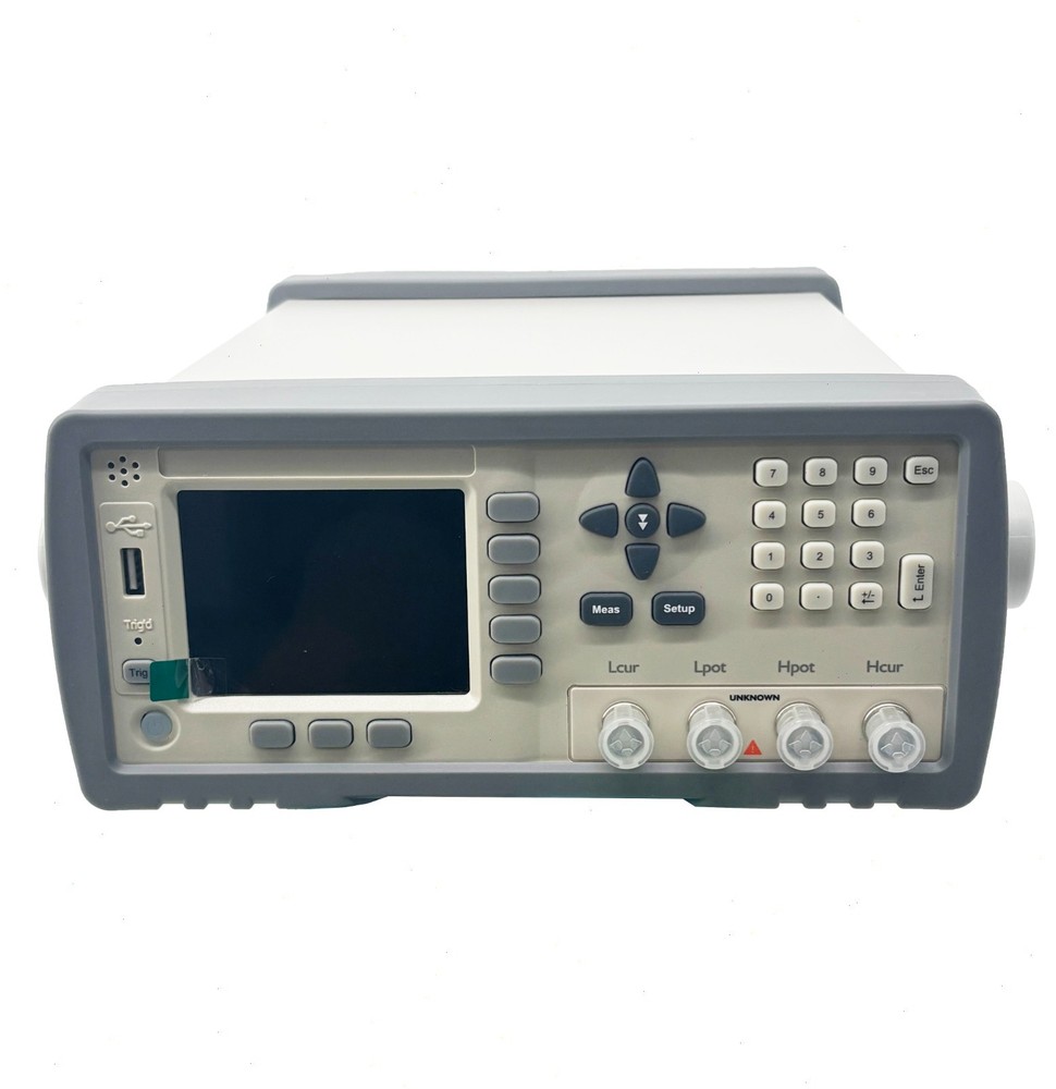 High Precision LCR Meter with Programmable P1~P9 Nine-segment Sorting Function