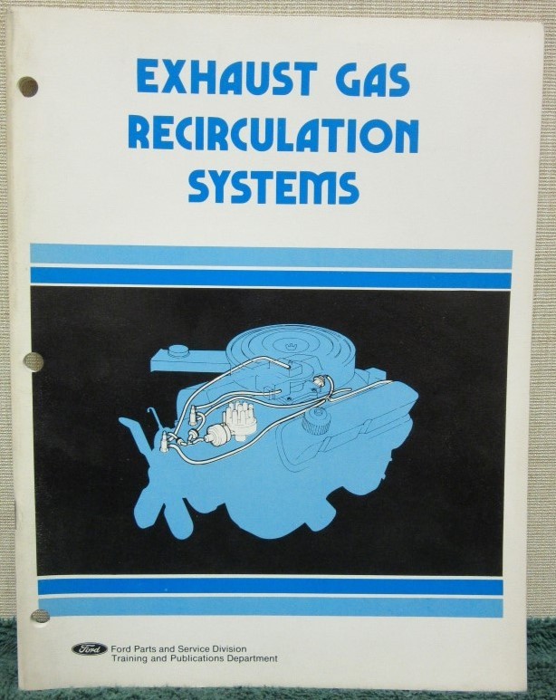 Ford Exhaust Gas Recirculation Systems Manual