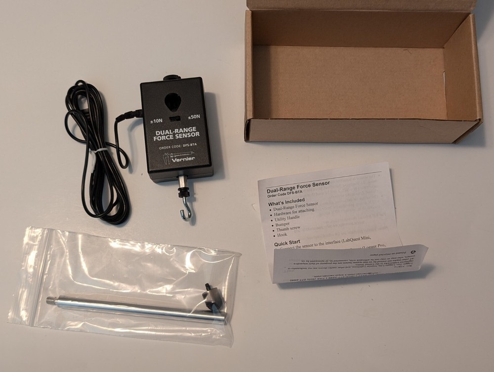 Vernier Dual-Range Force Sensor (DFS-BTA)