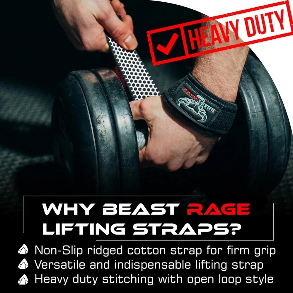 Wrist Wrap Straps Support Weightlifting Weight Lifting Gym Workout Deadlift Pull