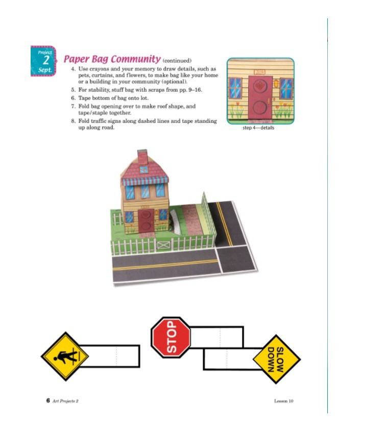 Abeka Art Projects 2. Blank Projects! Fourth Edition. 2nd Grade. Art Series.