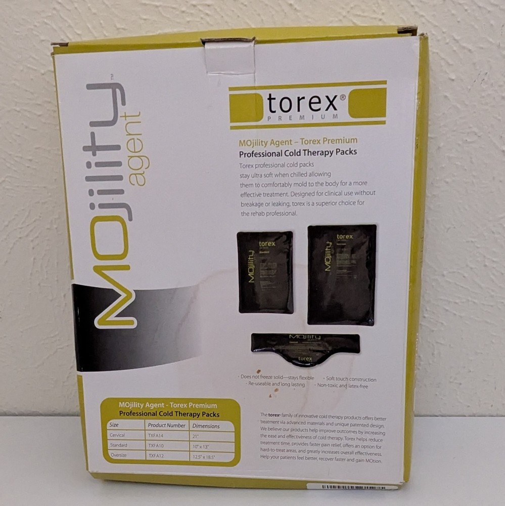 Torex Professional Cold Therapy Flat Pack Re-usable TXFA12 Oversize