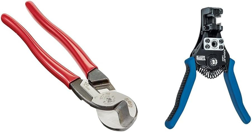 Heavy Duty Cable Cutter & Automatic Wire Stripper Bundle for Professionals