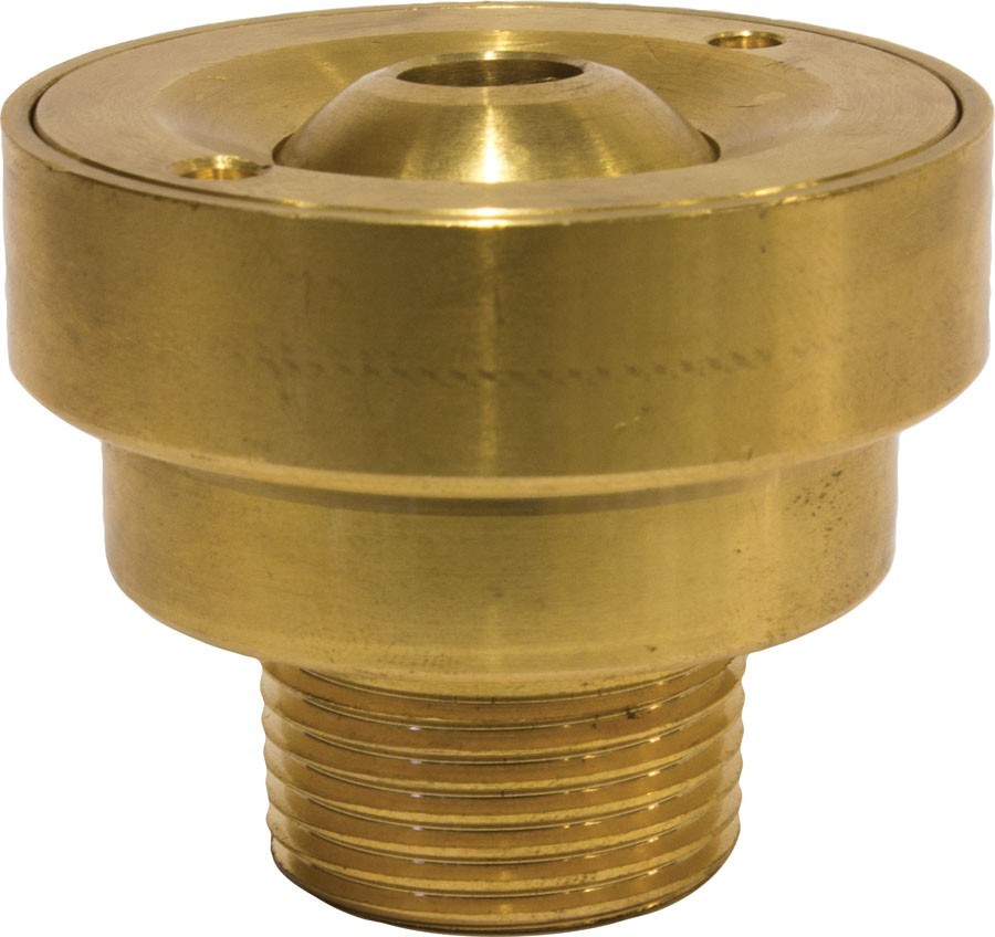 1" Inlet Bronze Flush Mount Arching Jet Pattern Fountain Nozzle